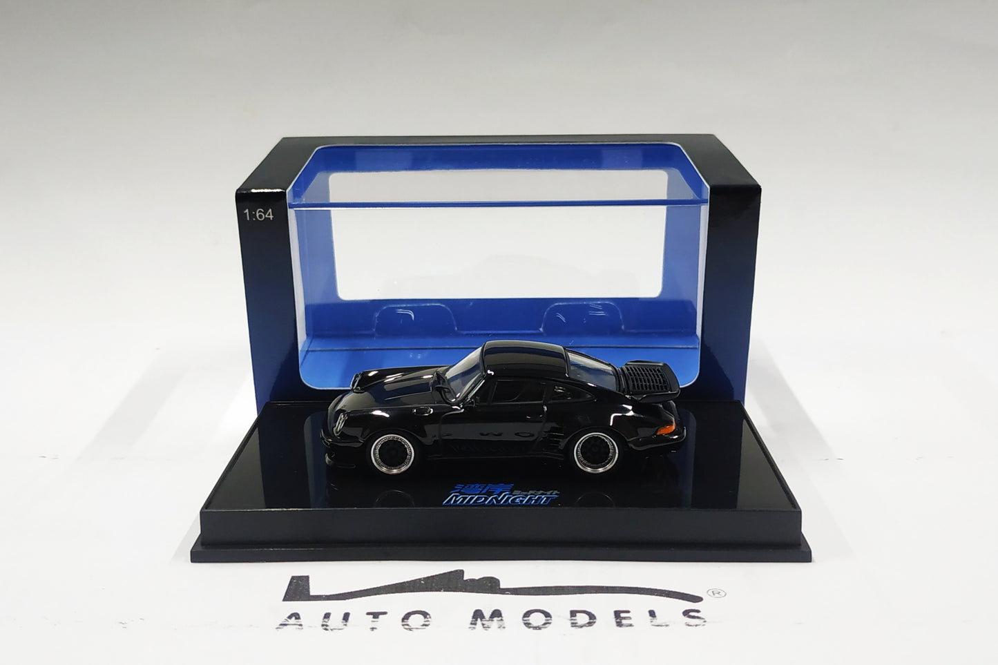 1/64 Auto Art Porsche 911 (930) Turbo Wangan Midnight Blackbird Comic #1 Version