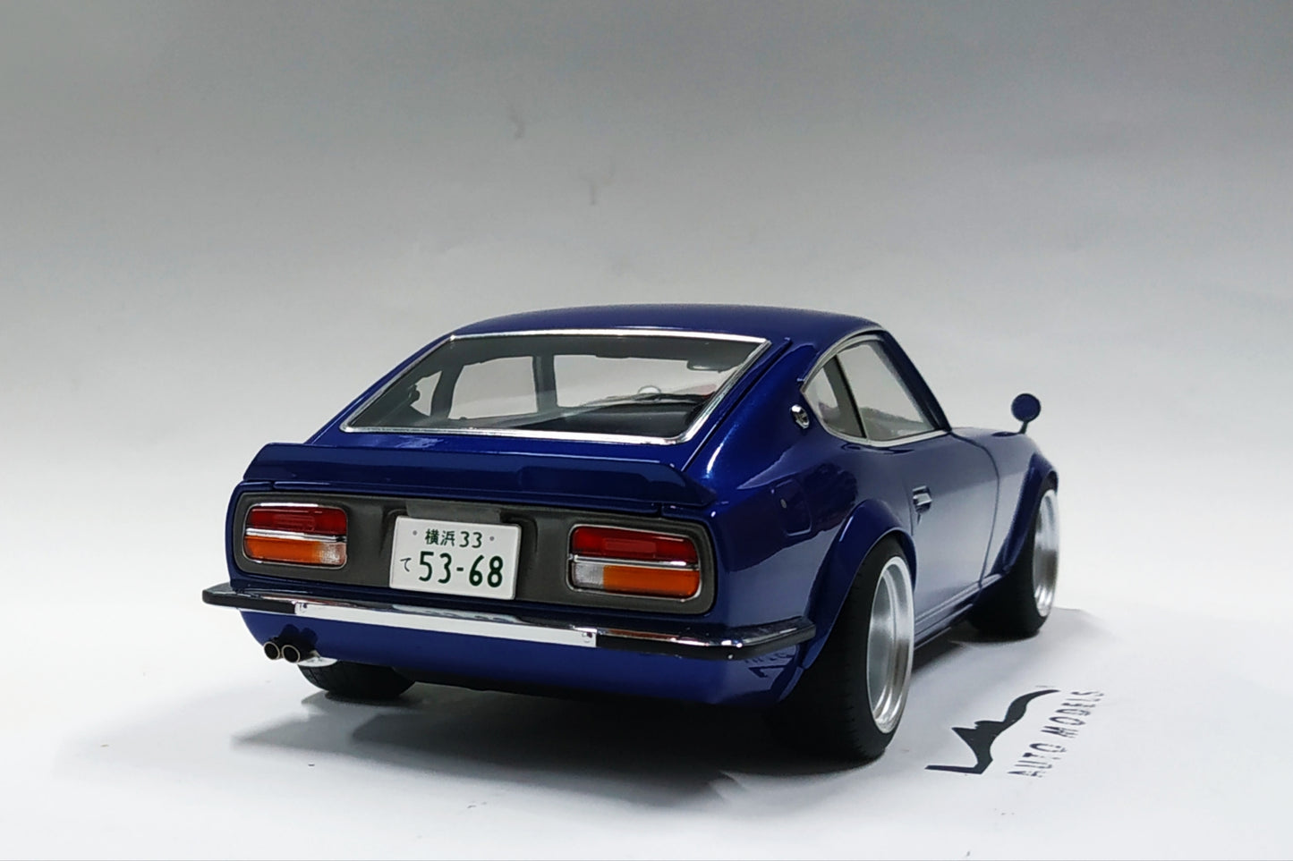 1/18 Auto Art Nissan Fairlady Z Wangan Midnight Akuma No. Z Comic #1 Version