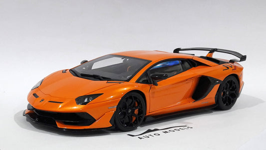 AutoArt Lamborghini Aventador SVJ Arancio Atlas - Pearl Orange