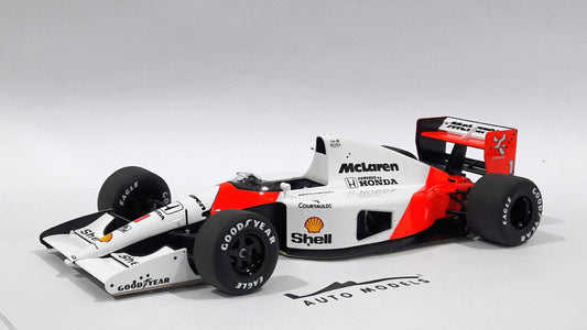 AutoArt Mclaren Honda MP4/6 1991  ARYTON SENNA #1 w/Mclaren Logo