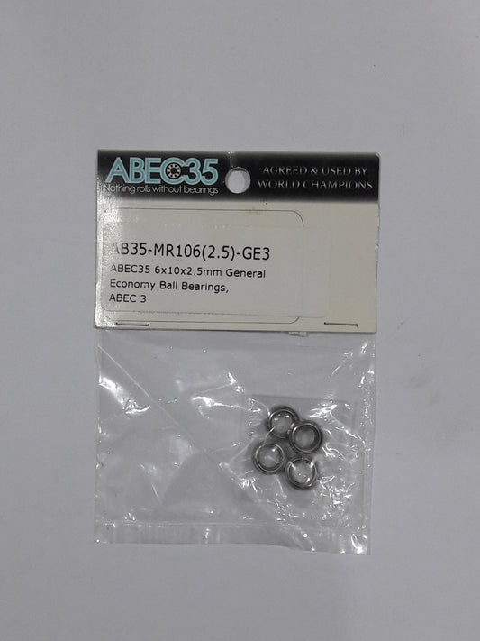 ABEC35 Bearing 6x10x2.5mm General Economy Ball Bearings