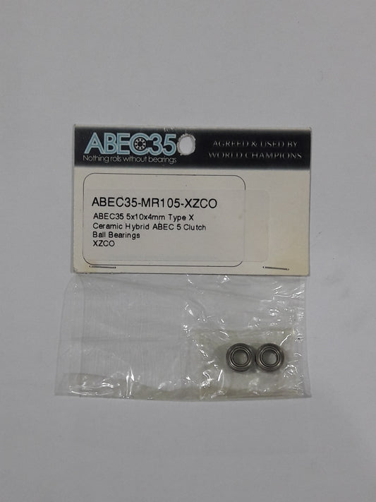 ABEC35 Bearing 5x10x4mm Type-X Ceramic Hybrid ABEC5 Clutch Ball Bearings, XZCO