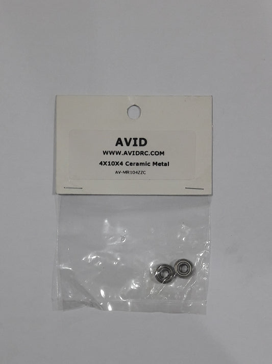 Avid Bearing RC 4x10x4mm Ceramic Metal