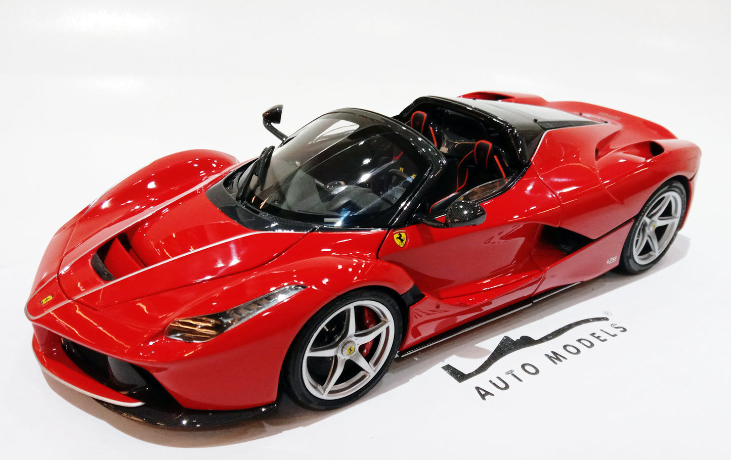 BBR Ferrari LaFerrari Aperta Rosso Corsa 322 Diecast Polybase