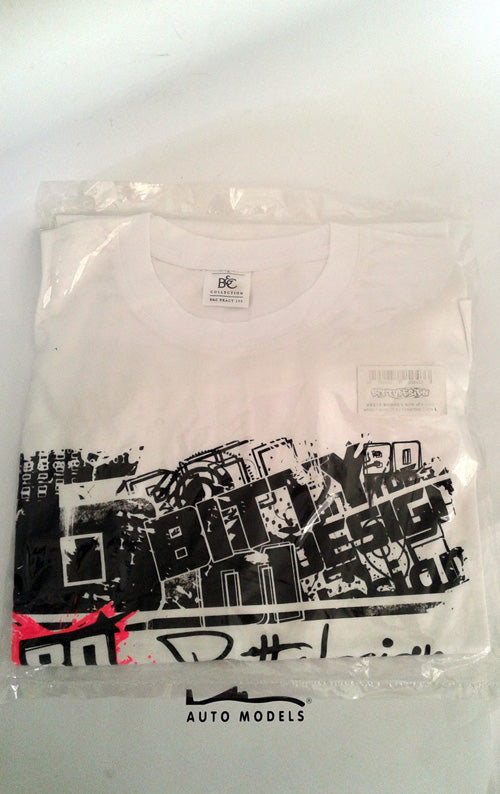Bittydesign Birth Of A Hero White T-Shirt 2013/14 Collection Size L