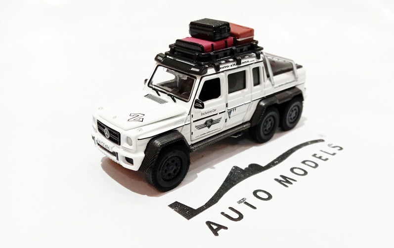 Era Car Mercedes Benz G63 AMG 6X6 Snowfield Style White