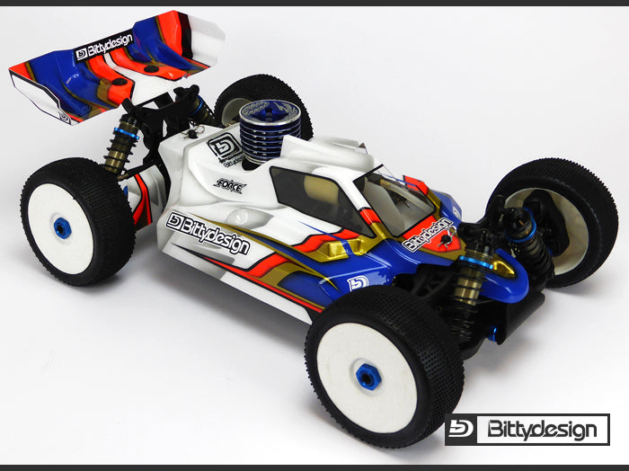 Bittydesign Team Associated RC8B3 FORCE Clear Body