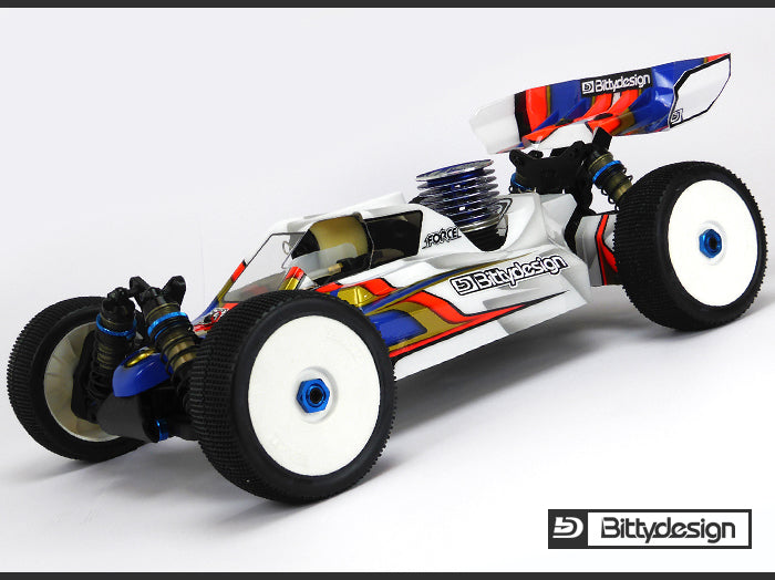 Bittydesign Team Associated RC8B3 FORCE Clear Body