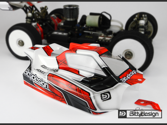 Bittydesign Force Clear body for TLR 8ight 4.0