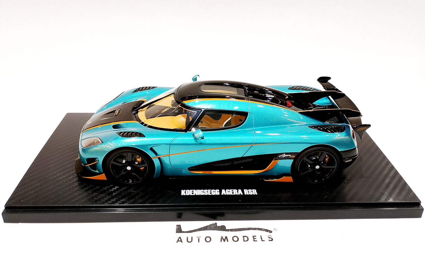 GT Spirit Koenigsegg Agera RSR Turquoise 2016