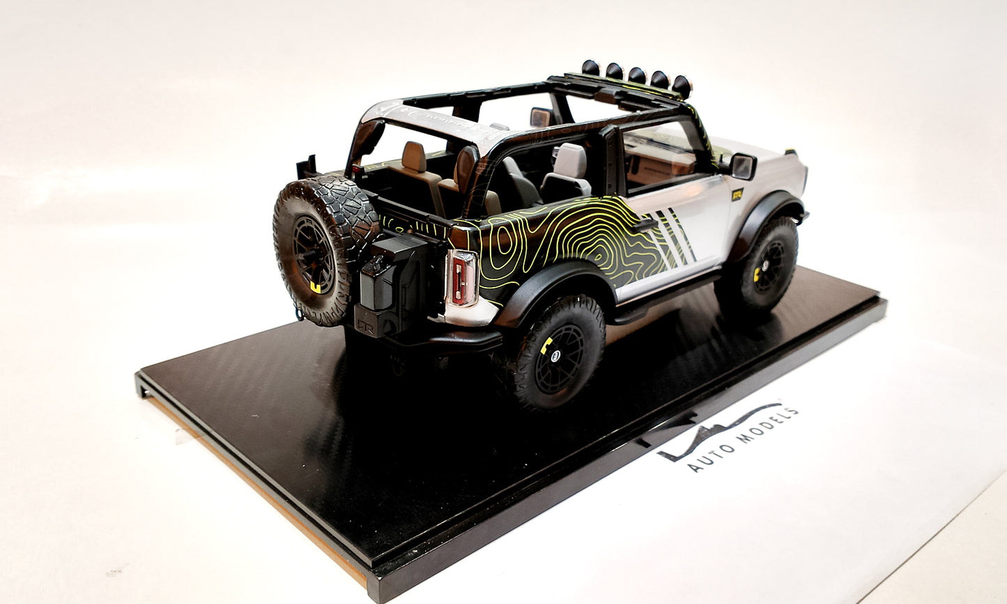 GT Spirit Ford Bronco BY RTR Icinic Silver 2022