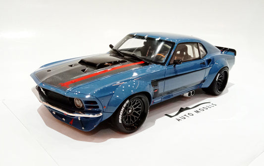 GT Spirit Ford Mustang 1970 By Ruffian Cars Calvary Blue 2021