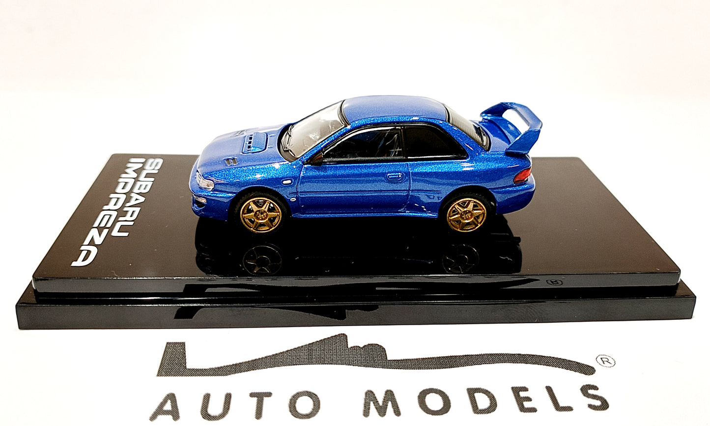 Hobby Japan Subaru Impreza 22B STi GC8 Rally Customized Blue