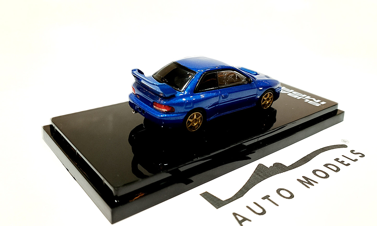 Hobby Japan Subaru Impreza 22B STi GC8 Rally Customized Blue