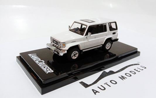 Hobby Japan Toyota Land Cruiser 70 ZX 4Door 2001 White