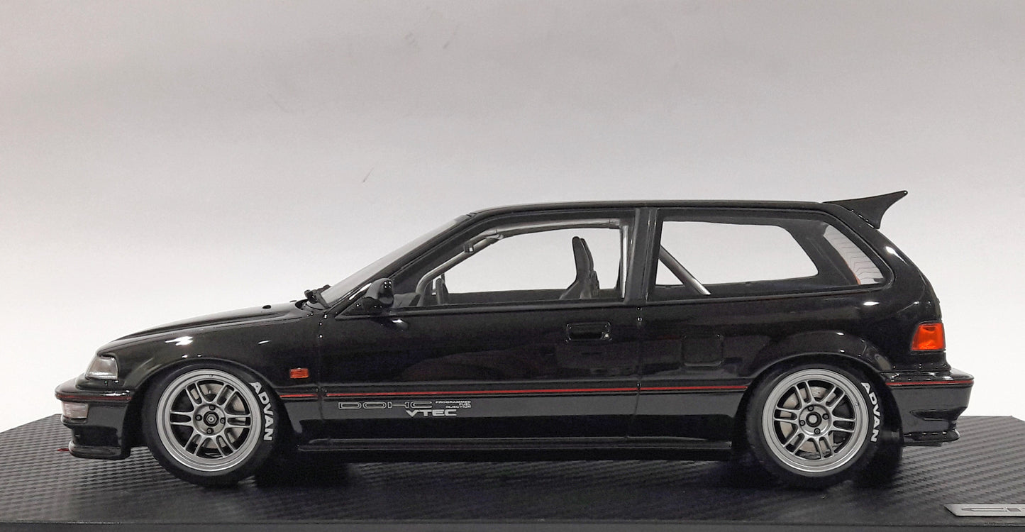 1/18 Ignition Honda Civic EF9 SiR Black