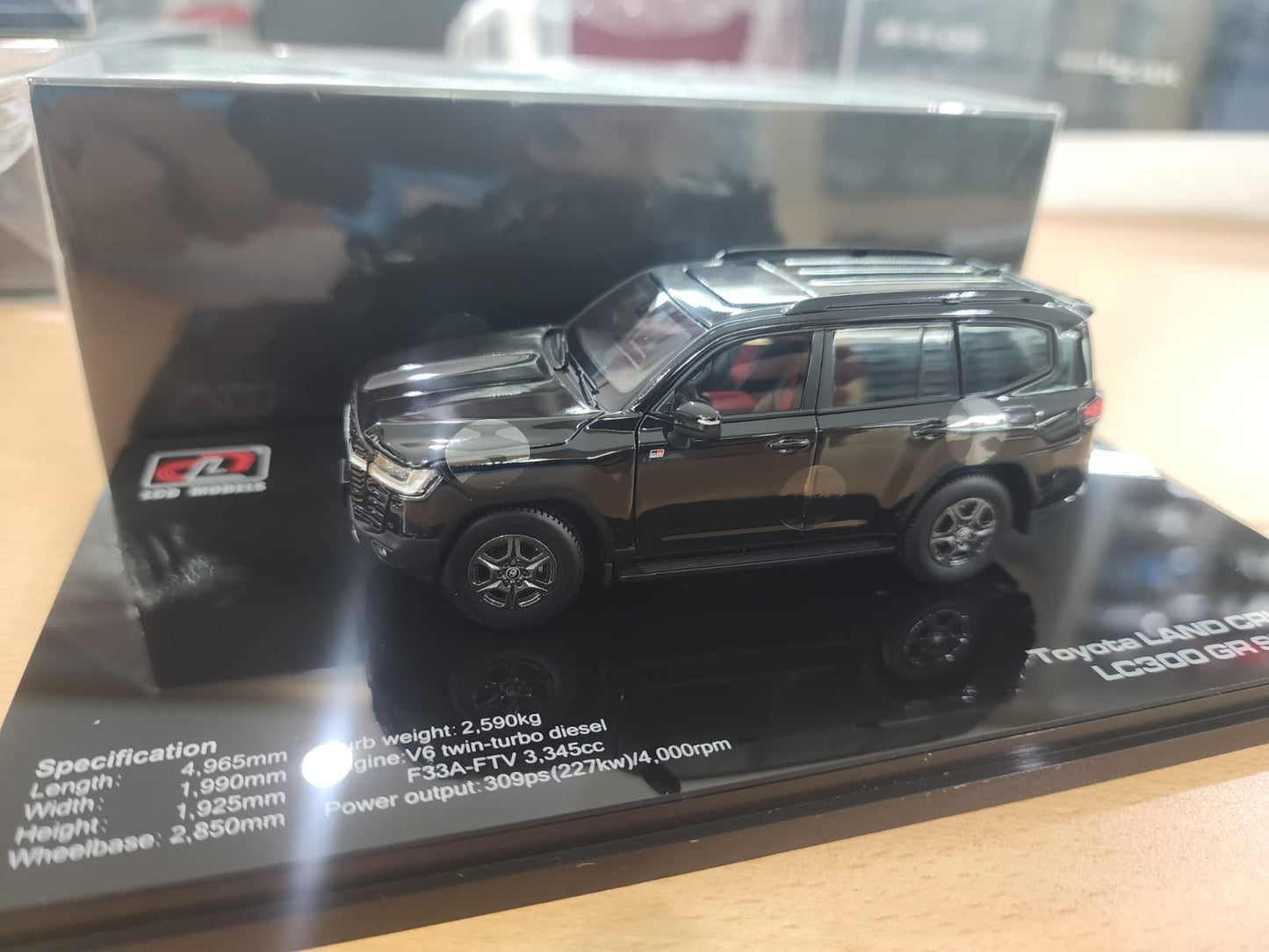 LCD Models Toyota LC300 GR Sport Black