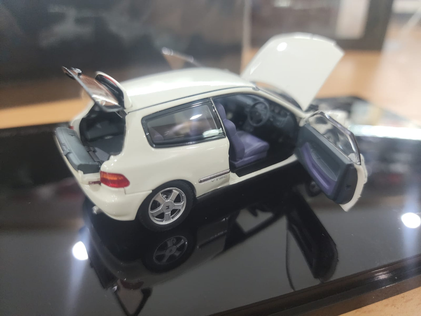 LCD Models Honda Civic SIRII EG6 White