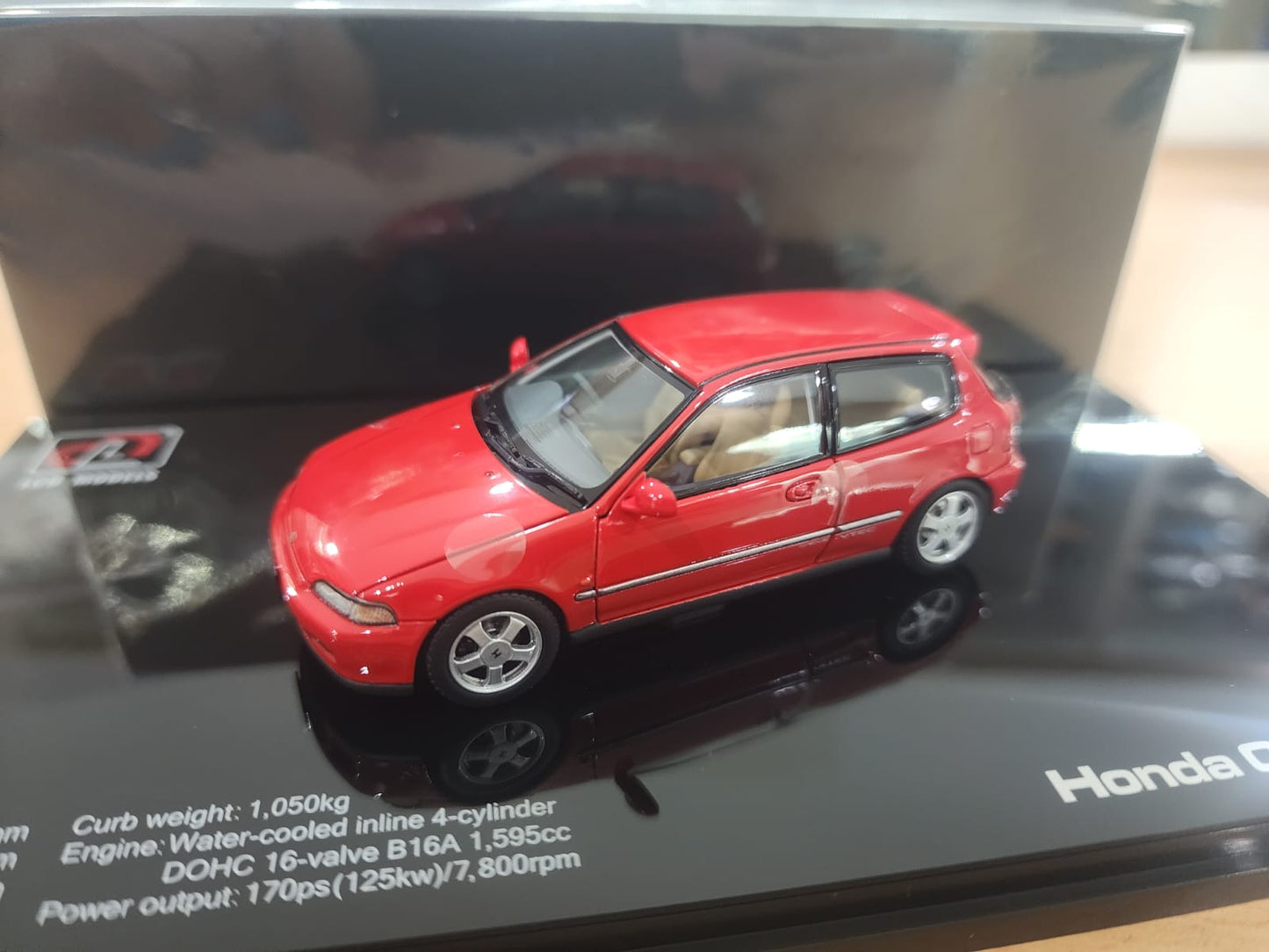 LCD Models Honda Civic SIRII EG6 Red