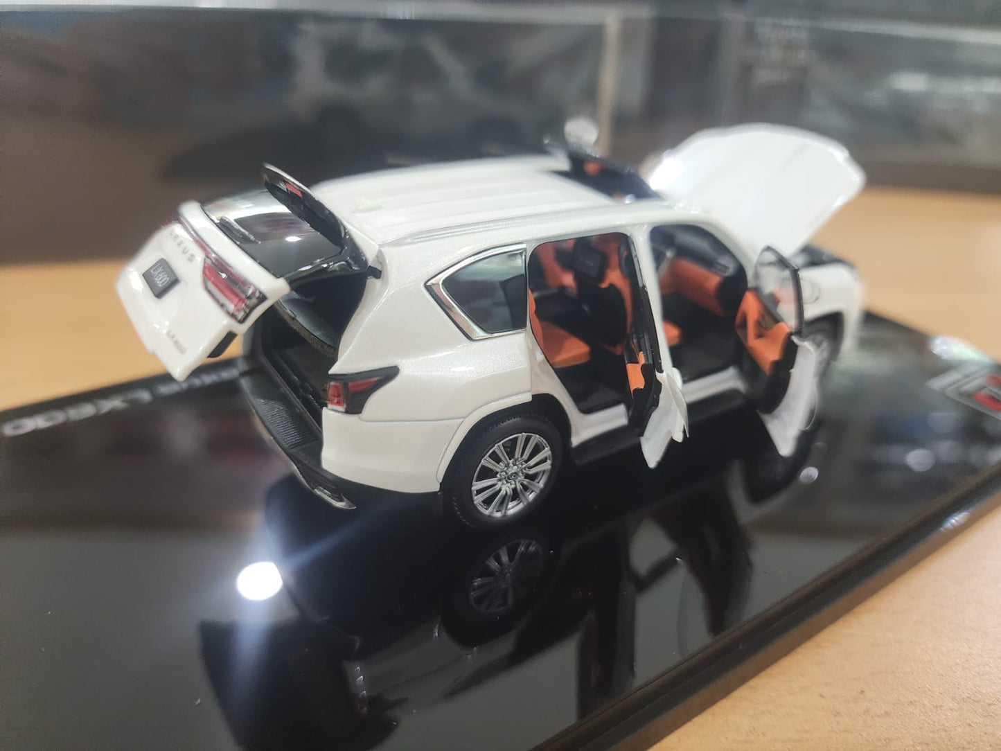 LCD Models Lexus LX600 White