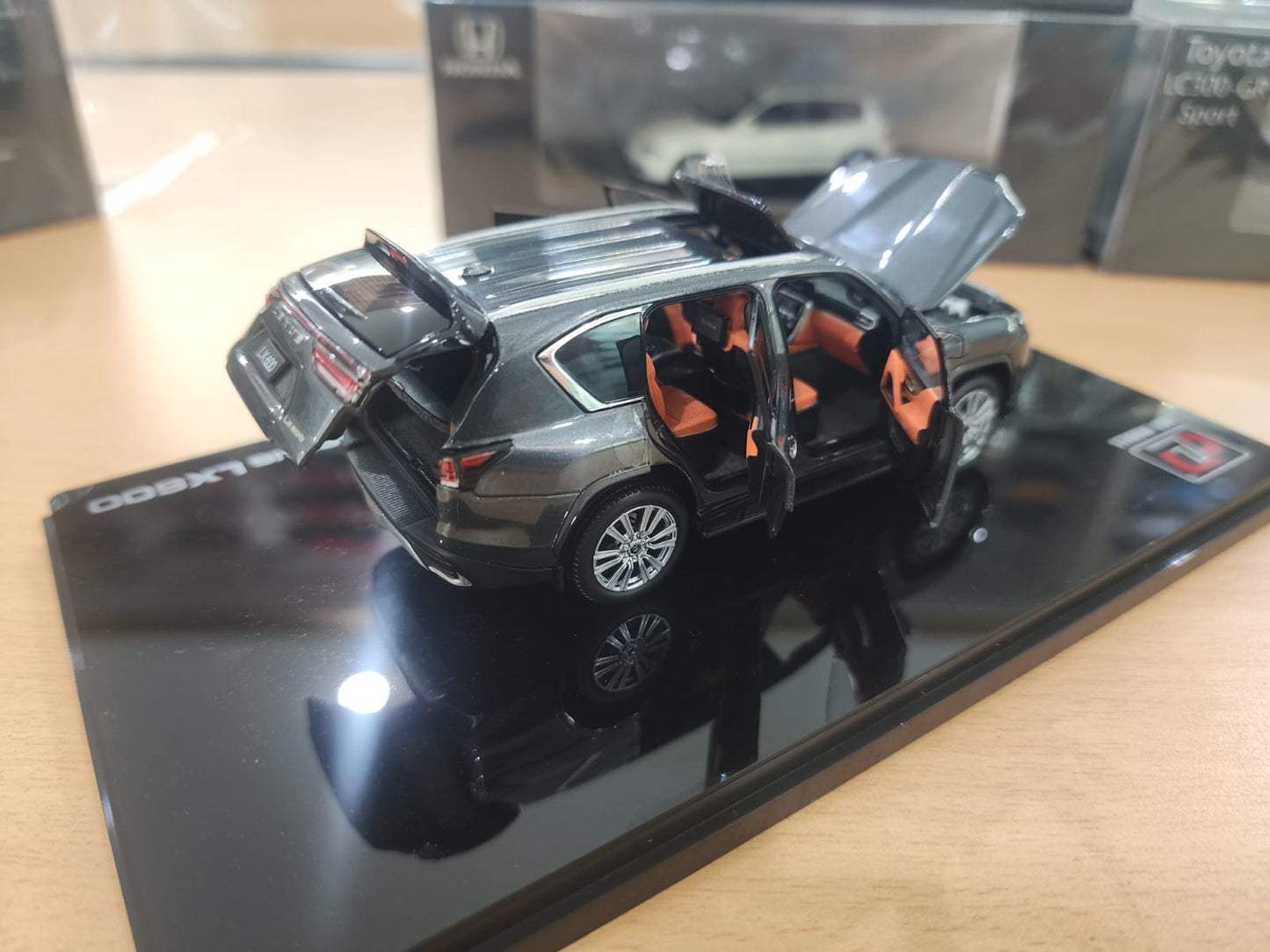 LCD Models Lexus LX600 Black
