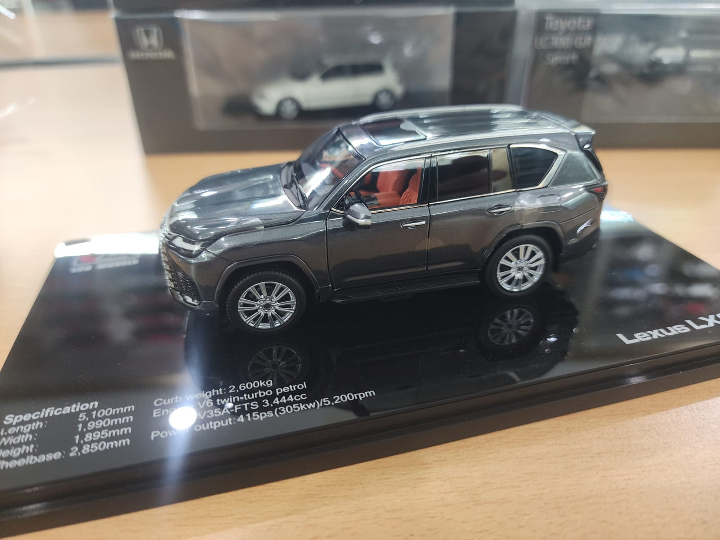 LCD Models Lexus LX600 Black