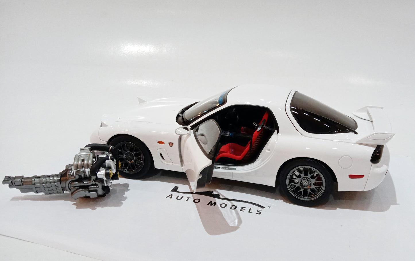 Polar Master Mazda RX7 White