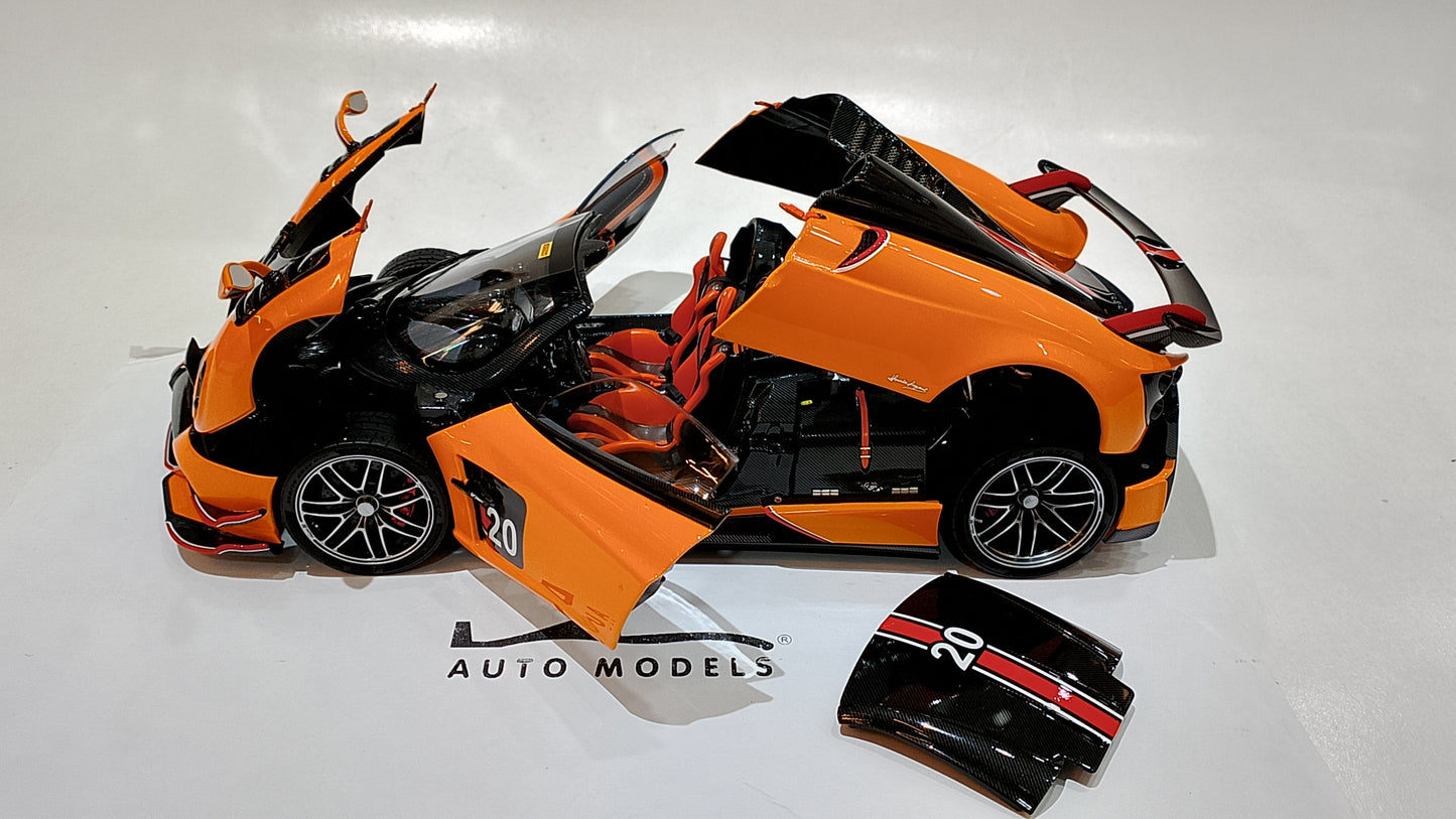 LCD Models Pagani Huayra BC Roadster Orange