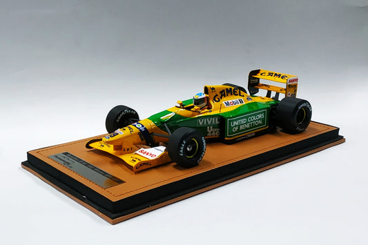 Technomodel Benetton F1 B192 M.Schumacher Winner Belgium Spa W/Figure