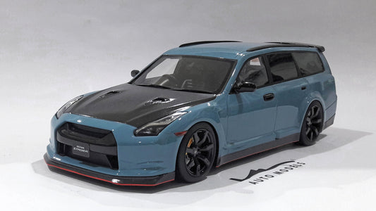 1/18 IVY Model Nissan GT-R Wagon Stagea R35 Custom Version Gun Grey