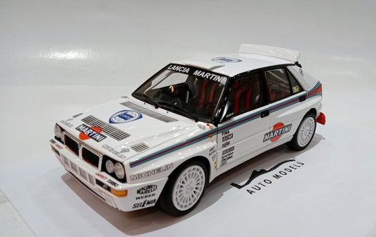 Kyosho Lancia Delta Integrale 1992 Test Car White