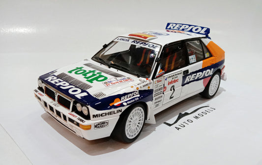 Kyosho Lancia Delta Integrale 1993 TOUR DE CORSE #2 White