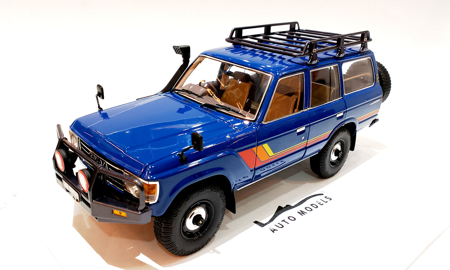 Kyosho Toyota Land Cruiser 60 Blue w/Livery