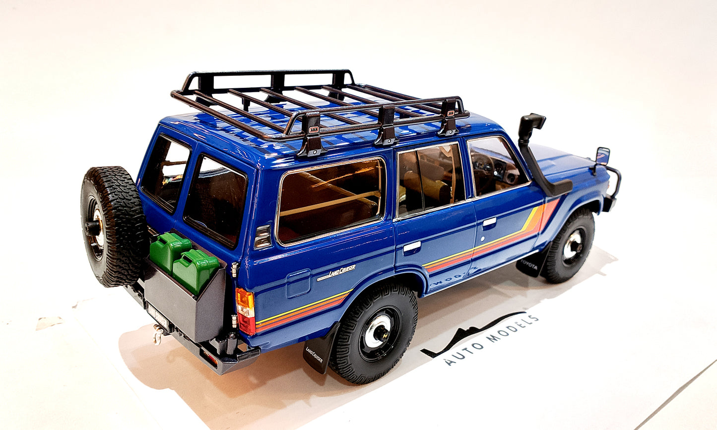 Kyosho Toyota Land Cruiser 60 Blue w/Livery