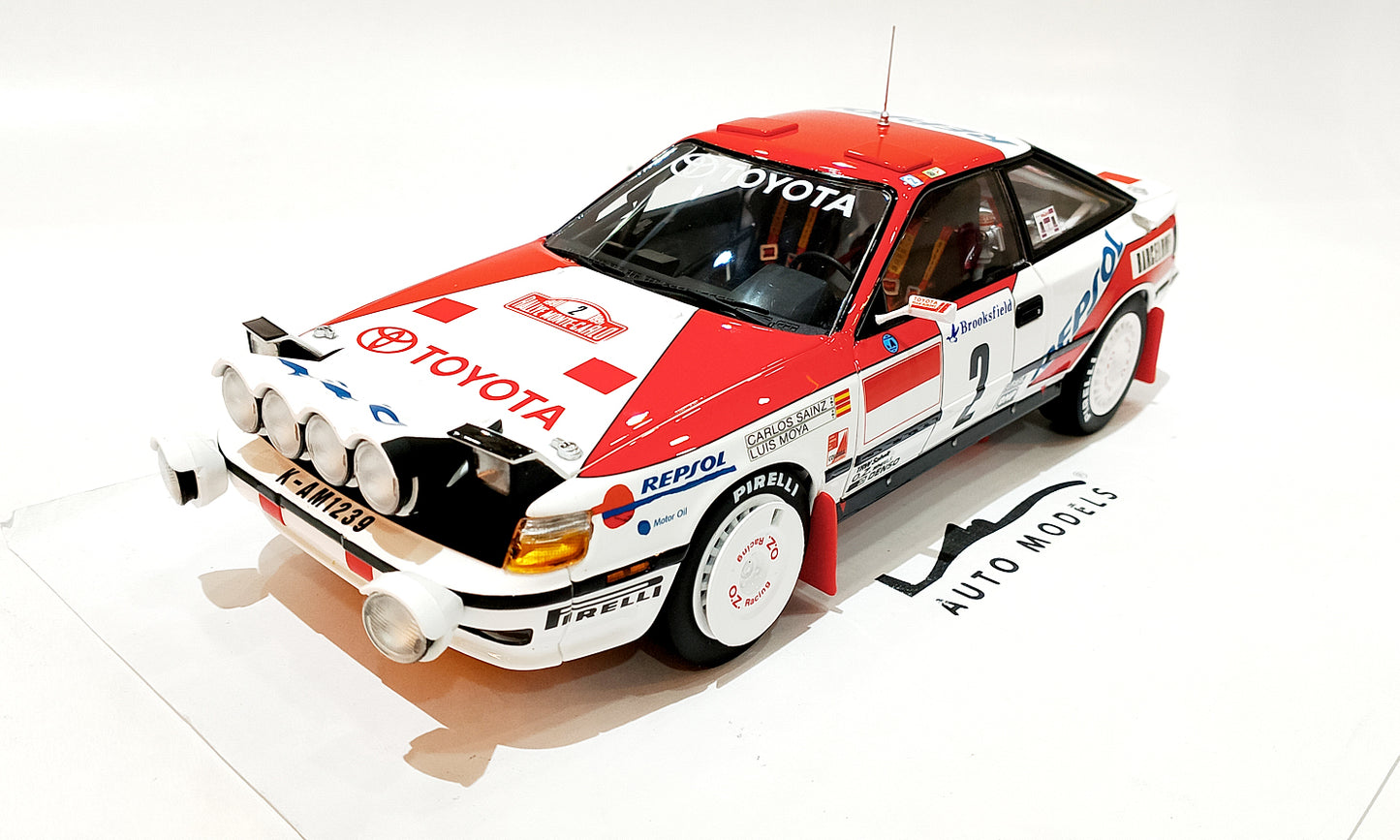 Kyosho Toyota Celica GT-Four 1991 Monte Carlo #2 White