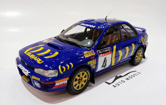 Kyosho Subaru Impreza 1994 RAC #4 Colin McRae Blue