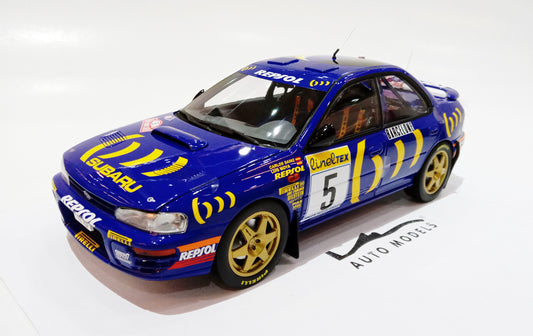 Kyosho Subaru Impreza 1995 Monte Carlo #5 Carlos Sainz