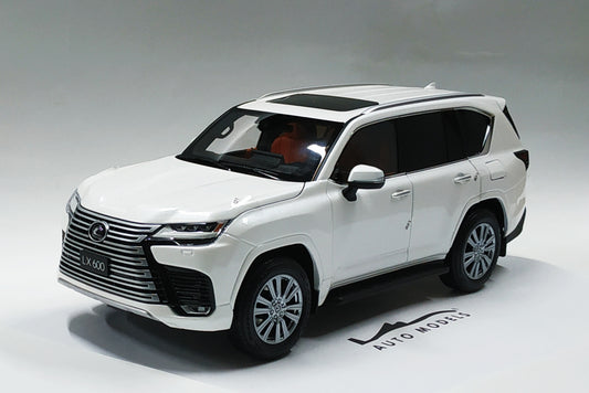 LCD Models Lexus LX600-White