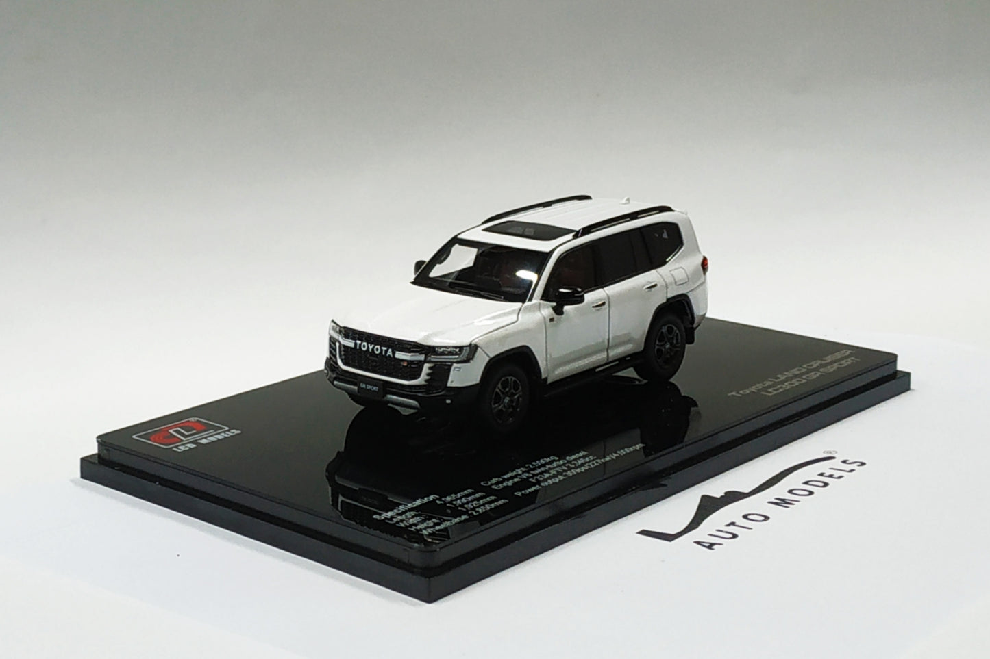 LCD Models Toyota LC300 GR Sport White