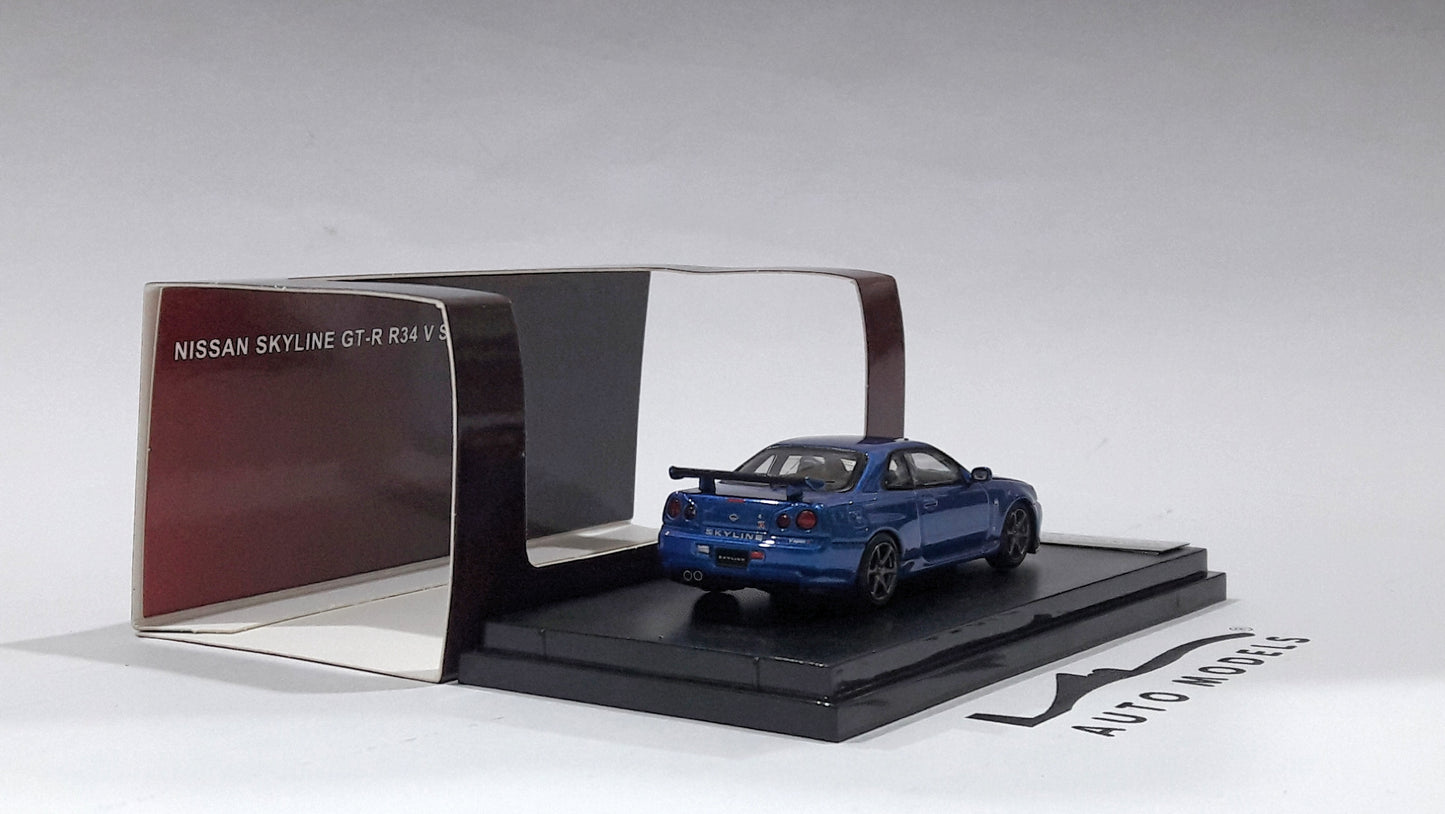 Motorhelix Nissan Skyline GT-R R34 V Spec II Bayside Blue