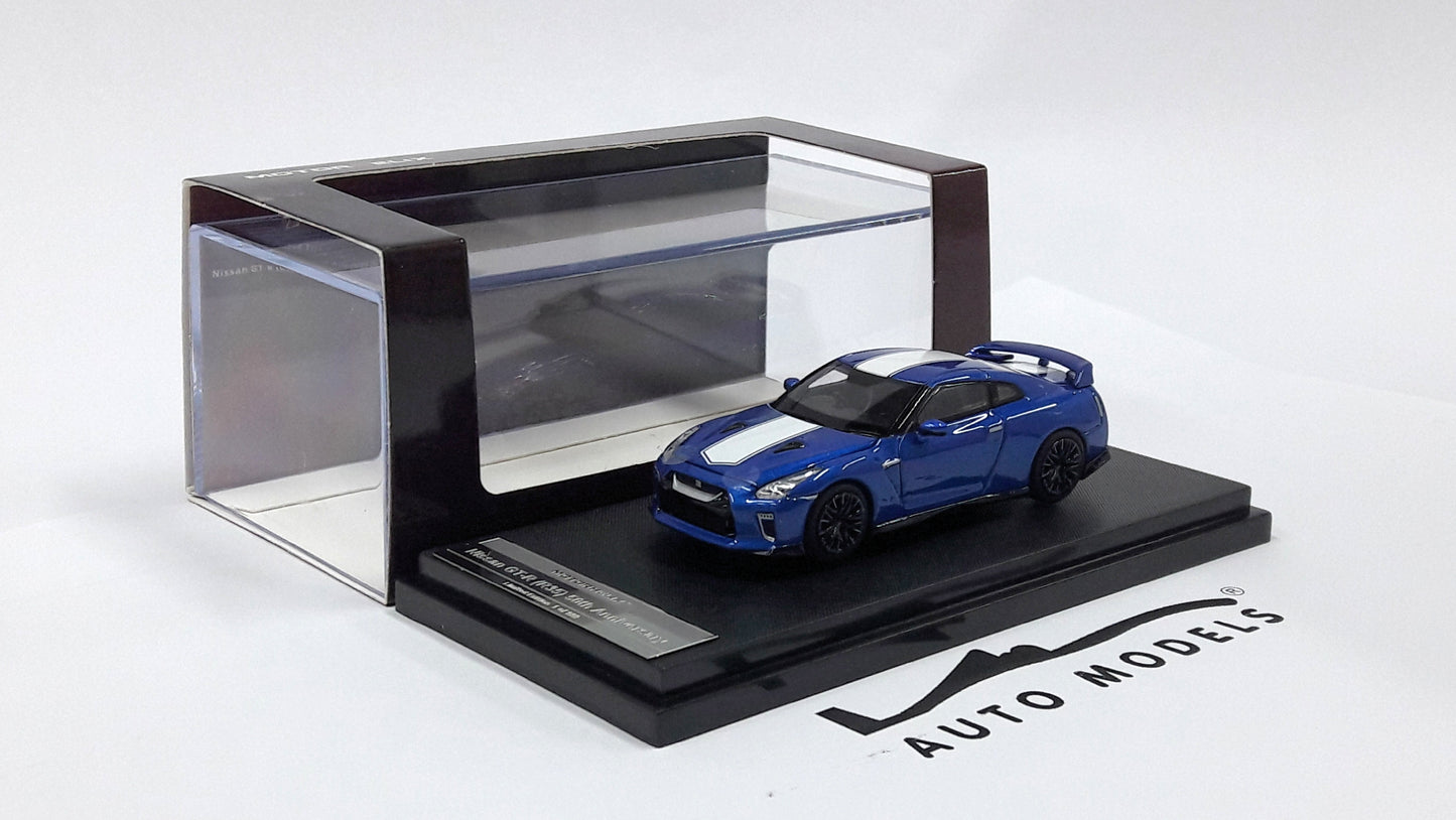 Motorhelix Nissan GT-R R35 50th Anniversary Blue