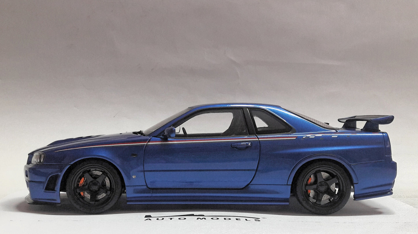 Motorhelix Nissan R34 CRS Blue