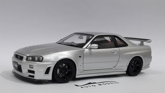 Motorhelix Nissan Skyline GTR R34 Z-Tune Silver