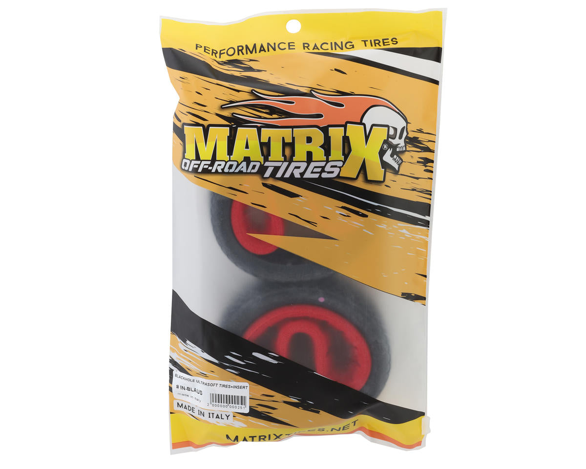 Matrix Blackhole Ultra Soft Tires + Inserts RC Model Tires