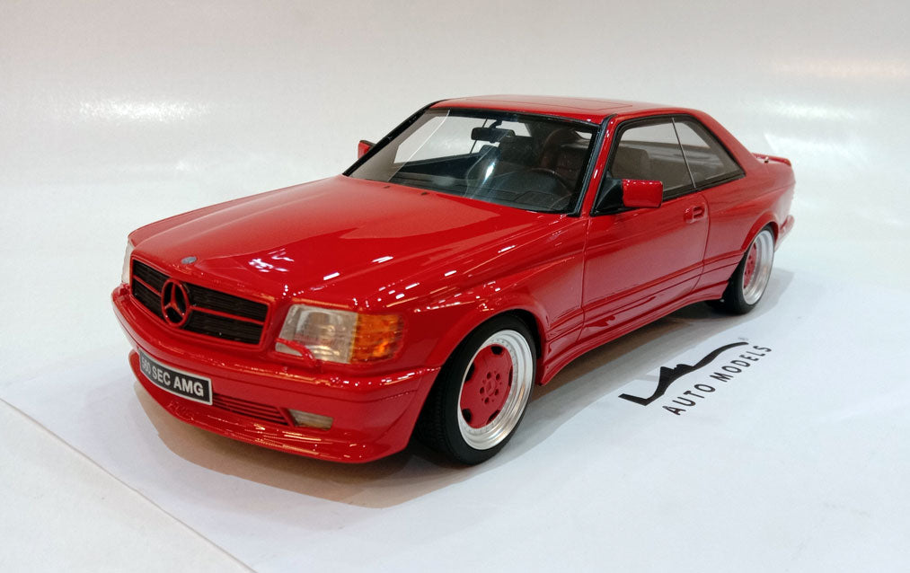 Ottomobile Mercedes Benz W126 560SEC Wide Body Red