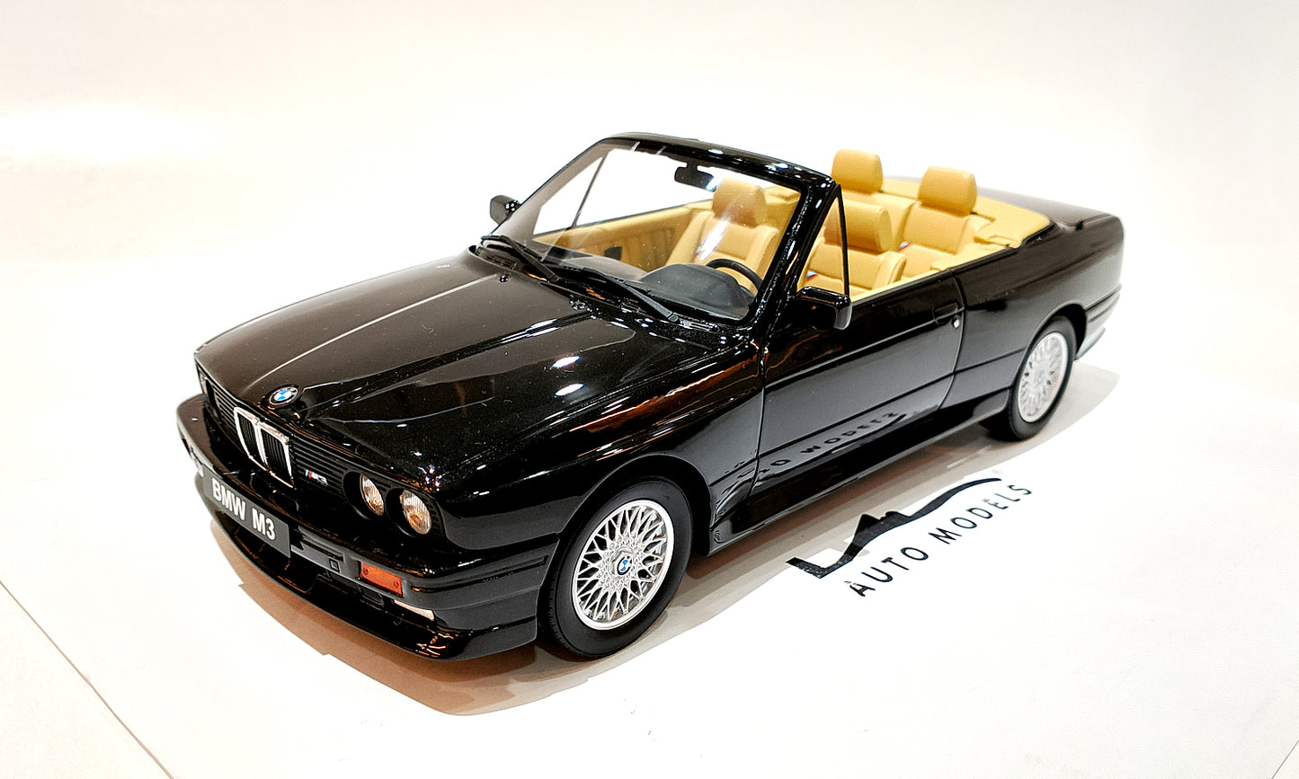 Ottomobile BMW E30 M3 Convertible Diamond Black Metallic 1989