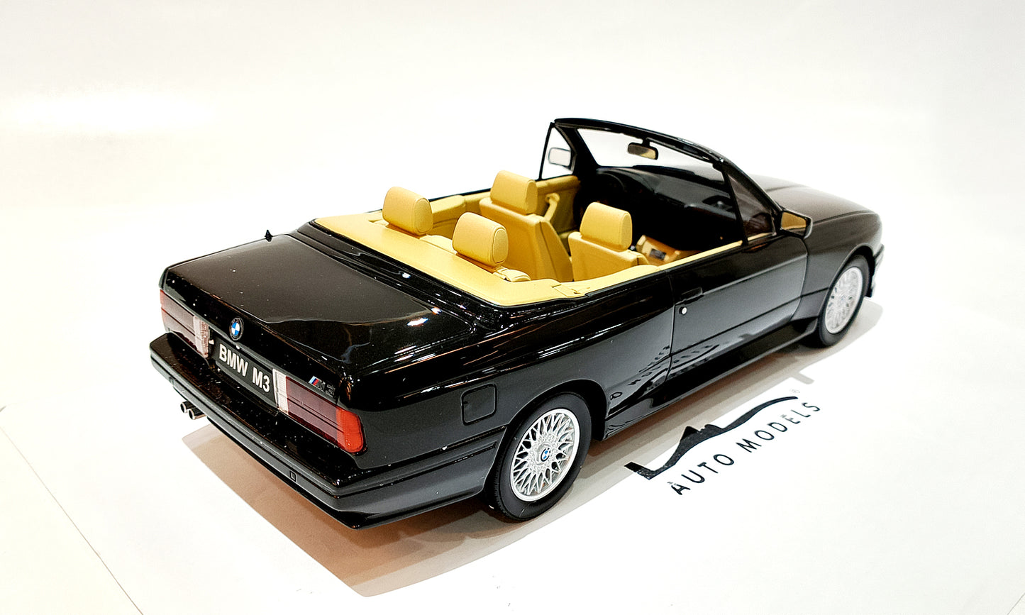 Ottomobile BMW E30 M3 Convertible Diamond Black Metallic 1989