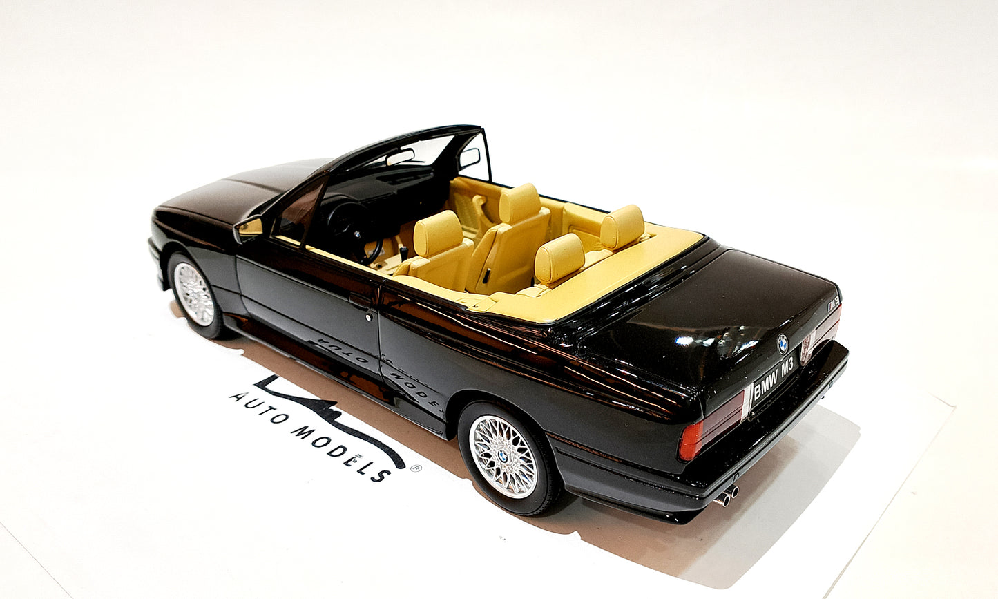 Ottomobile BMW E30 M3 Convertible Diamond Black Metallic 1989