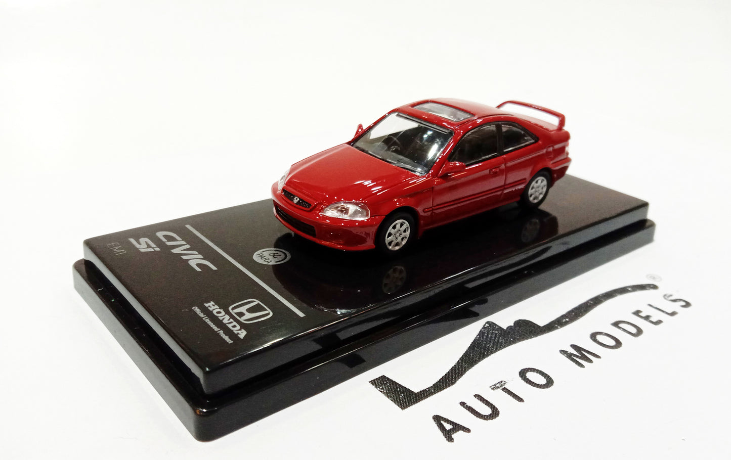 1/64 Paragon 1999 Honda Civic Si Milano Red RHD