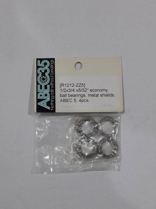 ABEC35 Bearing 1/2x3/4x5/32mm General Economy Metal Shields